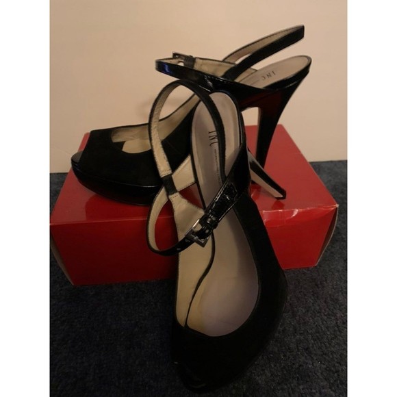 Platform Peep Toe Heels - Picture 3 of 7